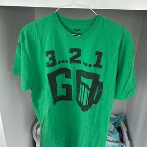 REEBOK CROSSFIT ST PATRICKS DAY.  AWESOME SHIRT.